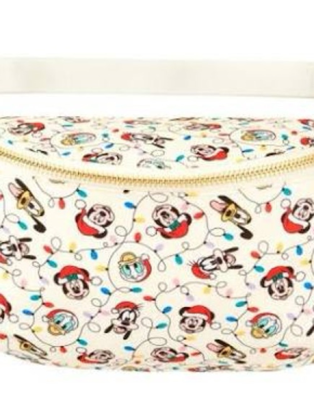 Stoney Clover Lane Cream Holiday Character Crossbody Bag